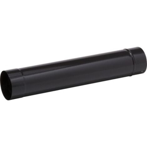 Tuyau rigide TEN 344011 émail noir mat 100cm D150mm