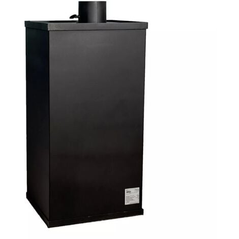 Poêle à bois avec four. Puissance de chauffage de 12 kW. Modèle "Prity FM"