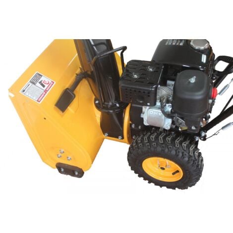 Fraise à neige / Déneigeuse Moteur Loncin 196CC avec Démarreur électrique et Eclairage LED