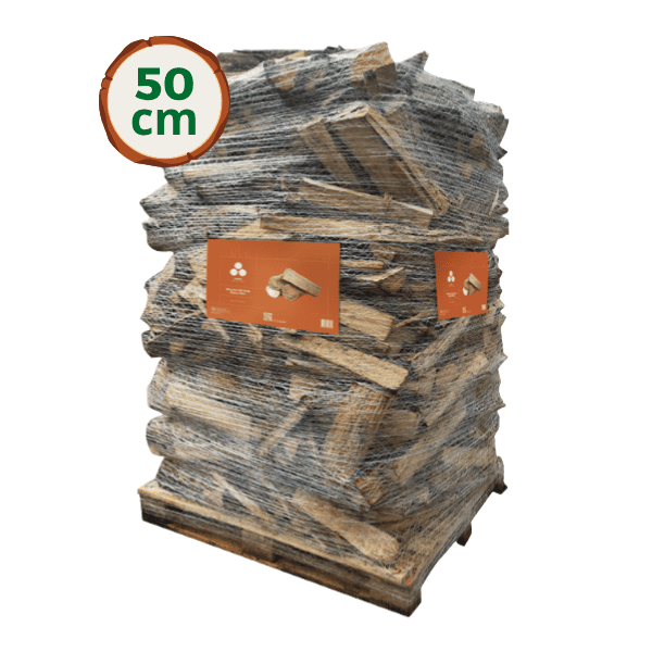 Bois de chauffage 50 cm Wooday – Bois bûche 100% feuillus
