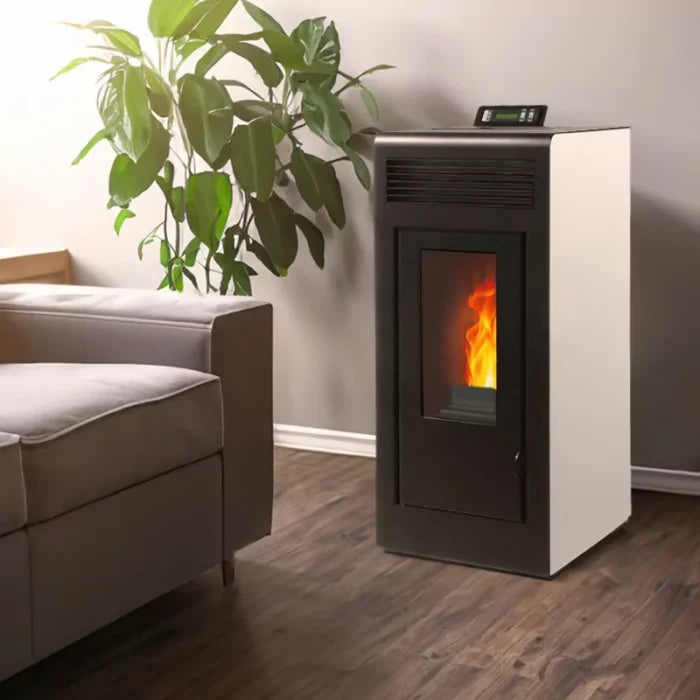 Poêle à granulés étanche (sortie dessus concentrique) – Vulcano Up – 10,8 Kw