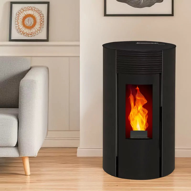 Poêle à granulés étanche (sortie dessus concentrique) – Giuliana Up – 9,1 Kw